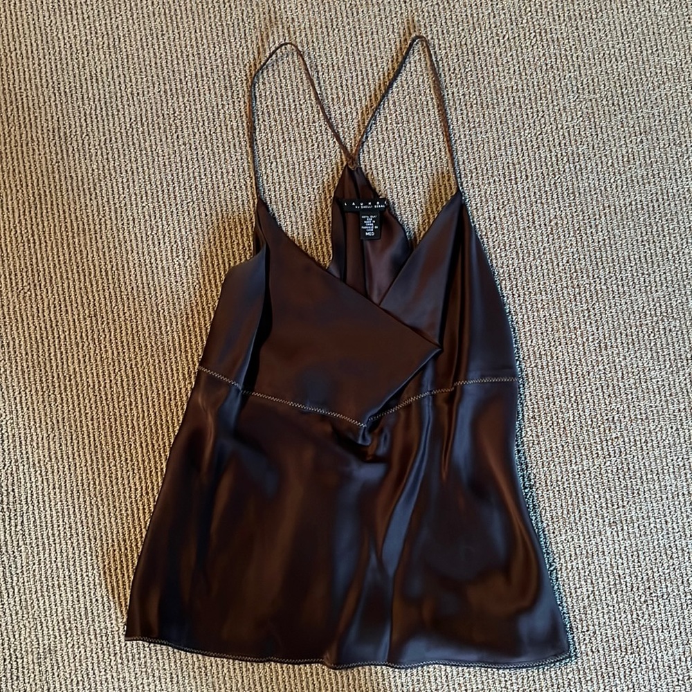 LAUNDRY cowl neck tank